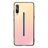 Estuche de vidrio con degradado de color para Vivo IQOO, VIVO V15 Pro, VIVO X27 y Xiaomi Mi CC9
